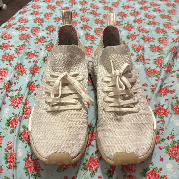 Adidas Primeknit‎ 'Cloud White' Sneakers Size 13 GREAT shape